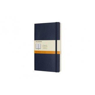 Moleskine Σημειωματάριο με Γραμμές Μικρό Sapphire Blue Εύκαμπτο