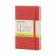 Μoleskine Σημειωματάριο με Λευκές Σελίδες Μικρό Scarlet Red Σκληρόδετο