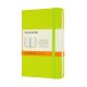 Moleskine Σημειωματάριο με Γραμμές Μικρό Lemon Green Σκληρόδετο