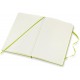 Moleskine Σημειωματάριο με Γραμμές Μικρό Lemon Green Σκληρόδετο