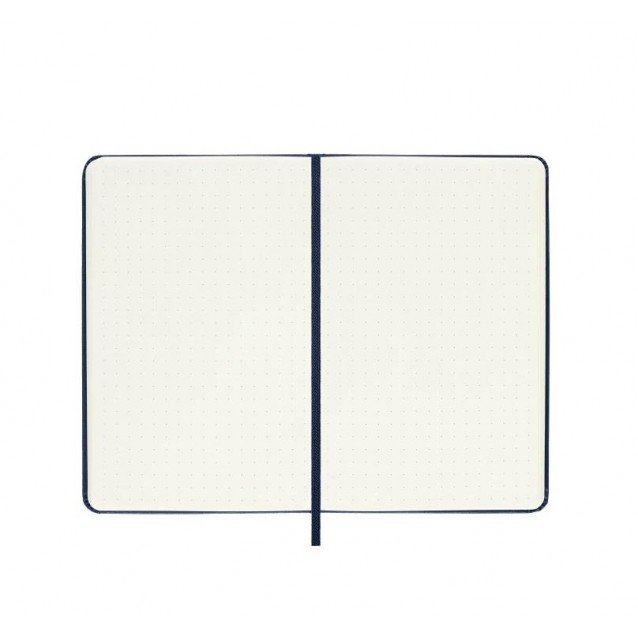 Moleskine Σημειωματάριο με Τελίτσες Μεγάλο Sapphire Blue Σκληρόδετο