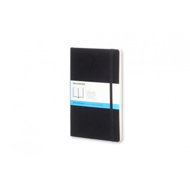 Moleskine Σημειωματάριο με Τελίτσες Μεγάλο Black Εύκαμπτο