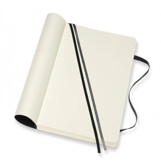 Moleskine Σημειωματάριο με Τελίτσες Μικρό Black Εύκαμπτο