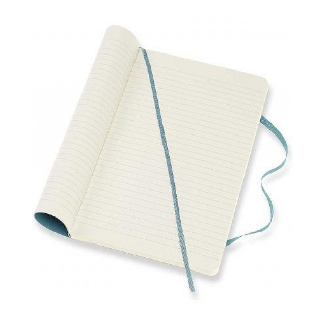 Moleskine Σημειωματάριο με Γραμμές Μικρό Reef Blue Εύκαμπτο