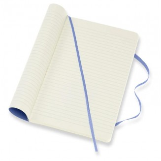 Moleskine Σημειωματάριο με Γραμμές Μικρό Hydrangea Blue Εύκαμπτο
