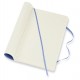 Moleskine Σημειωματάριο με Γραμμές Μικρό Hydrangea Blue Εύκαμπτο