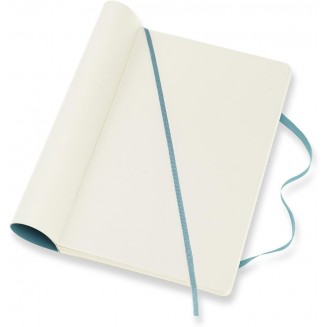 Moleskine Σημειωματάριο με Λευκές Σελίδες Μεγάλο Reef Blue Εύκαμπτο