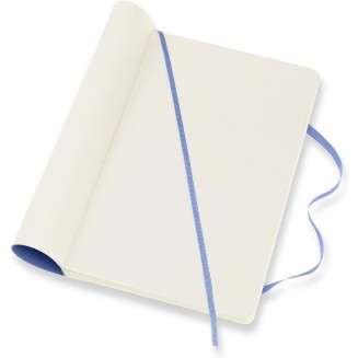 Moleskine Σημειωματάριο με Λευκές Σελίδες Μεγάλο Hydrangea Blue Εύκαμπτο