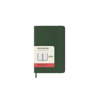 Moleskine Ημερολόγιο Μικρό Myrtle Green Εύκαμπτο 2024