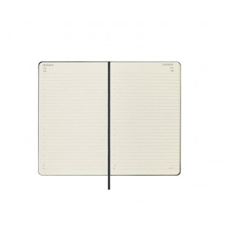 Moleskine Ημερολόγιο Μεγάλο Sapphire Blue Σκληρόδετο 2024