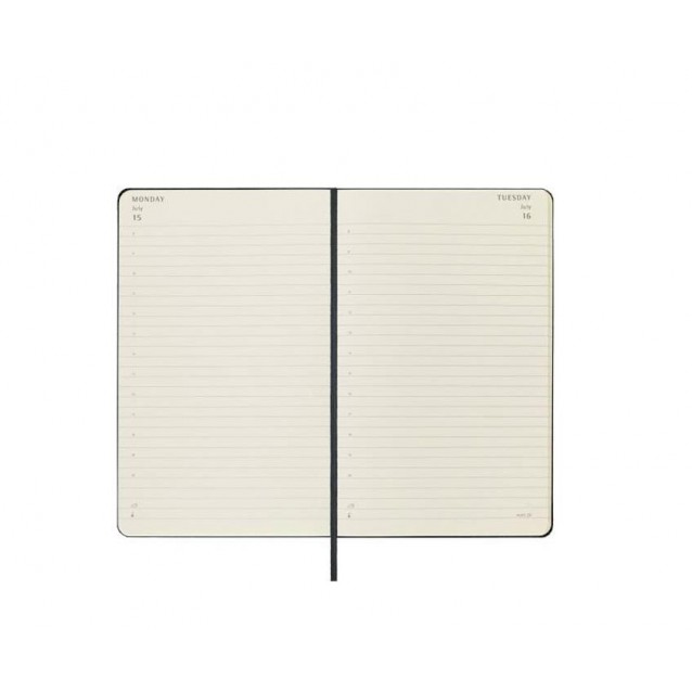 Moleskine Ημερολόγιο Μεγάλο Sapphire Blue Σκληρόδετο 2024