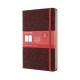 Moleskine Σημειωματάριο με Γραμμές Μεγάλο Blend Collection 19 Scarlet Red Σκληρόδετο