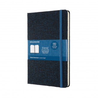 Moleskine Σημειωματάριο με Γραμμές Μεγάλο Blend Collection 19 Sapphire Blue Σκληρόδετο