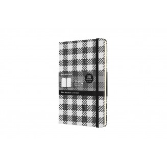 Moleskine Σημειωματάριο με Γραμμές Μεγάλο Blend Collection 20 Check Pattern Σκληρόδετο