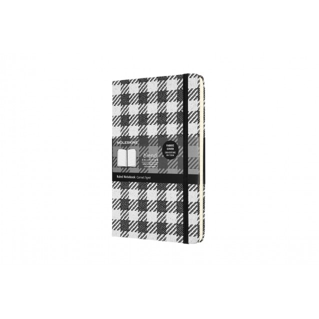 Moleskine Σημειωματάριο με Γραμμές Μεγάλο Blend Collection 20 Check Pattern Σκληρόδετο