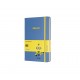 Moleskine Σημειωματάριο με Γραμμές Minions Μεγάλο Blue Σκληρόδετο
