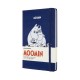 Moleskine Σημειωματάριο με Γραμμές Moomin Μεγάλο Blue Σκληρόδετο