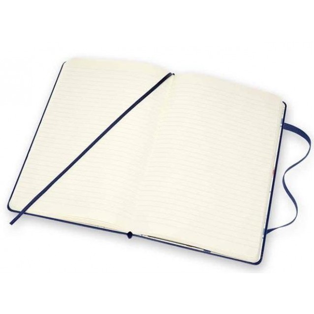 Moleskine Σημειωματάριο με Γραμμές Moomin Μεγάλο Blue Σκληρόδετο