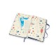 Moleskine Σημειωματάριο με Γραμμές Moomin Μεγάλο Blue Σκληρόδετο
