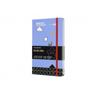 Moleskine Σημειωματάριο με Γραμμές Super Mario Full Game Μεγάλο Σκληρόδετο