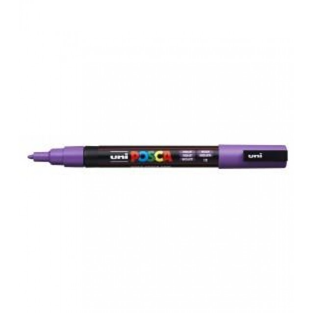 Posca Μαρκαδόρος PC-3M Λεπτό 0,9-1,3mm Βιολέ