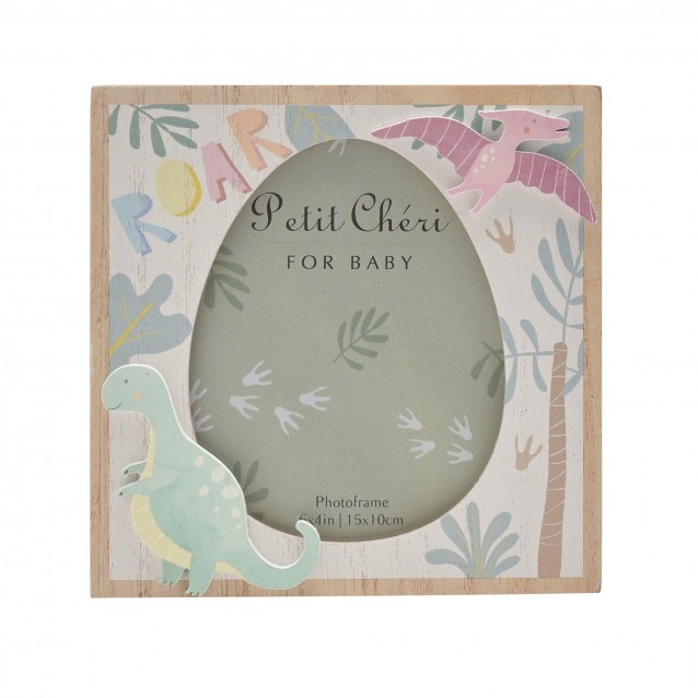 Petit Cheri Κορνίζα Δεινόσαυρος 10x15cm Egg