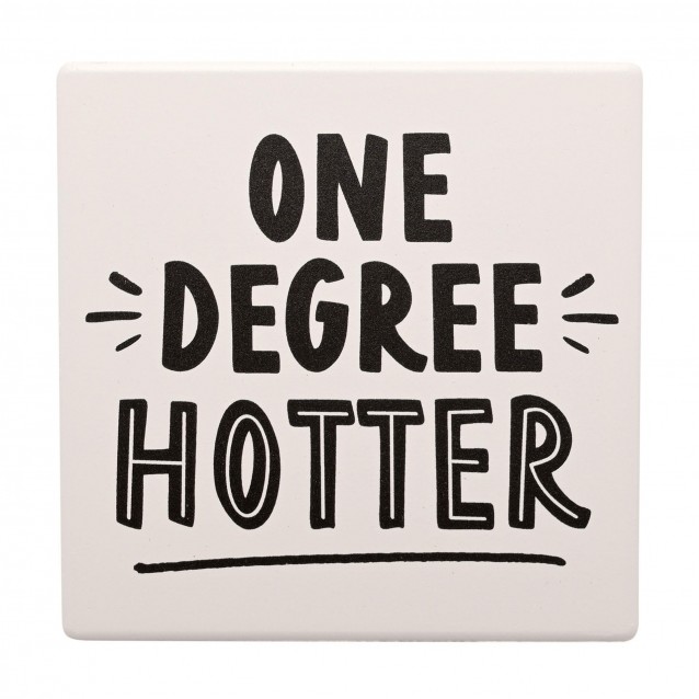 Hullabaloo Κεραμικό Σουβέρ με Φελό για Αποφοίτηση Im One Degree Hotter