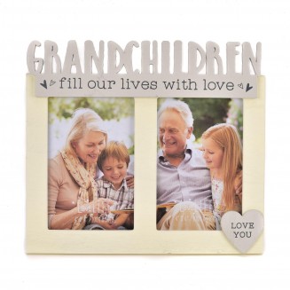 Love Life Διπλή Κορνίζα 10x15cm Grandchildren