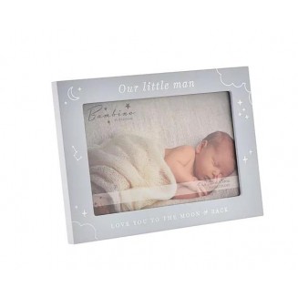 Bambino Ξύλινη Κορνίζα Little Man 15x10cm