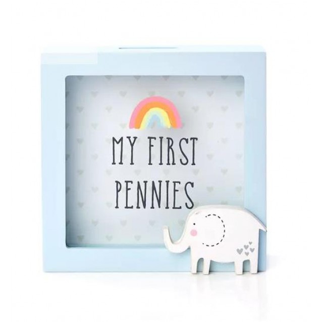 Petit Cheri Κορνίζα Κουμπαράς με Ελεφαντάκι My First Pennies