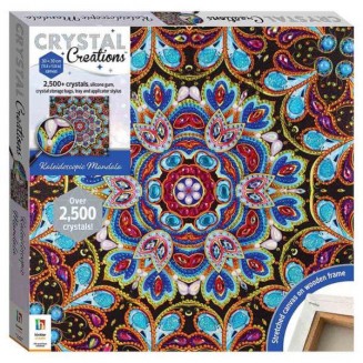 Ζωγραφική με Διαμάντια σε Καμβά Crystal Creations Mandala