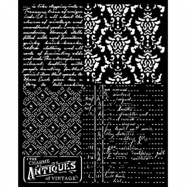 Stamperia Χονδρό Στένσιλ 0,5mm 20x25cm Mixed Patterns