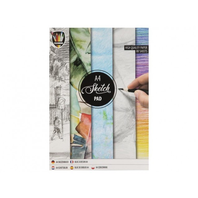 Moxy Μπλοκ Σχεδίου 80Φ Α4 (21x29,7cm)