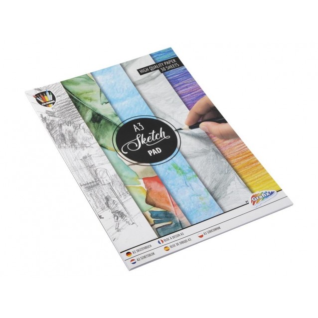 Moxy Μπλοκ Σχεδίου 30Φ Α3 (29,7x42cm)