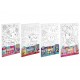 Moxy Ζωγραφική με Νούμερα Τελάρο 20x30cm με 6 Χρώματα & Πινελο Μονόκερος