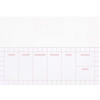 Rico Design Weekly Planner 21x8 cm Pixel