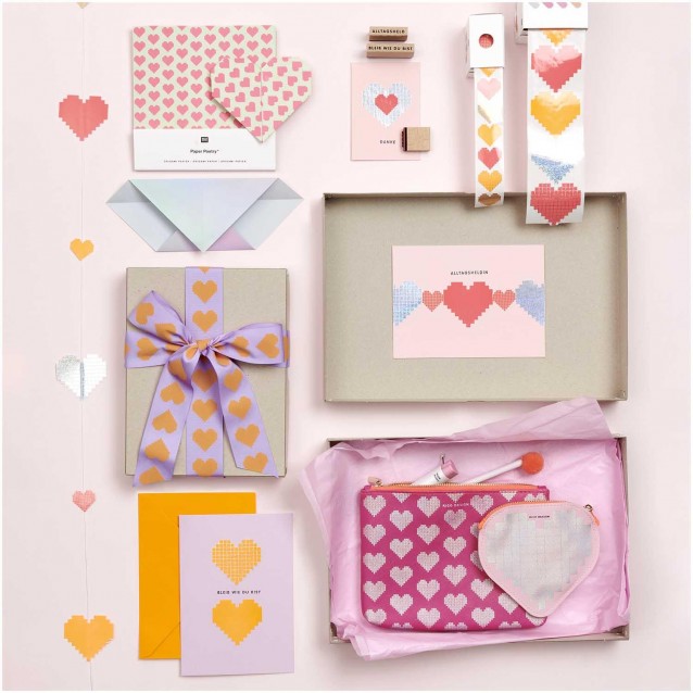 Rico Design Τσαντάκι Futschikato Hearts