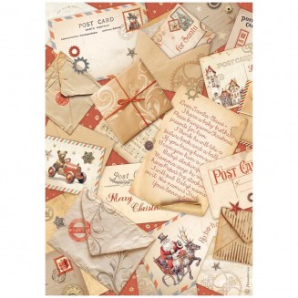 Stamperia Ριζόχαρτο Decoupage A4 (21X29,7cm) Post cards