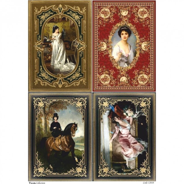 Tuja Collection Ριζόχαρτο Decoupage A3 (29,7x42cm) 12038