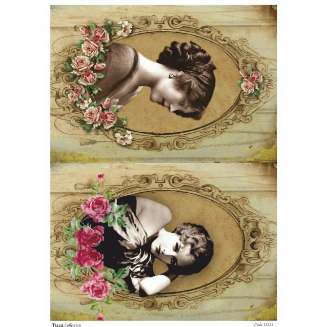Tuja Collection Ριζόχαρτο Decoupage A3 (29,7x42cm) 12133
