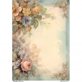 Tuja Collection Ριζόχαρτο Decoupage A4 (21x29,7cm) 1217