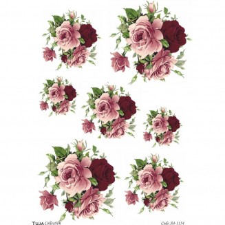 Tuja Collection Ριζόχαρτο Decoupage A4 (21x29,7cm) 1154