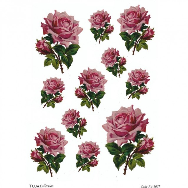 Tuja Collection Ριζόχαρτο Decoupage A4 (21x29,7cm) 1057