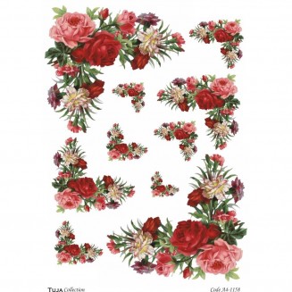 Tuja Collection Ριζόχαρτο Decoupage A4 (21x29,7cm) 1158