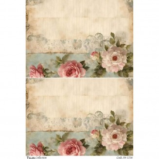 Tuja Collection Ριζόχαρτο Decoupage A4 (21x29,7cm) 1216