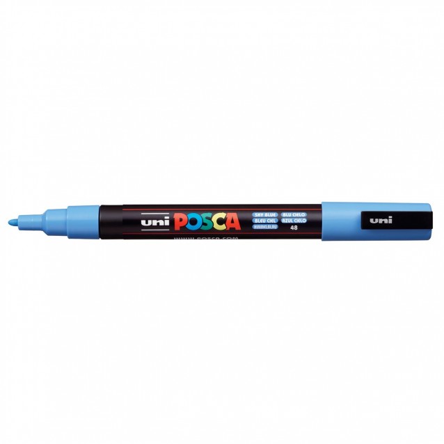 Posca Μαρκαδόρος PC-3M Λεπτό 0,9-1,3 mm Γαλάζιο