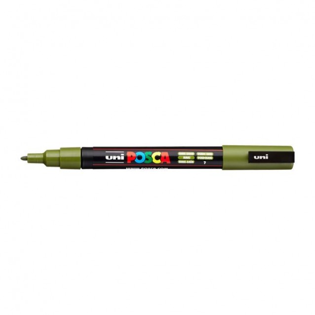 Posca Μαρκαδόρος PC-3M Λεπτό 0,9-1,3 mm Χακί