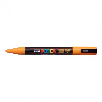 Posca Μαρκαδόρος PC-3M Λεπτό 0,9-1,3 mm Κίτρινο Φωτεινό