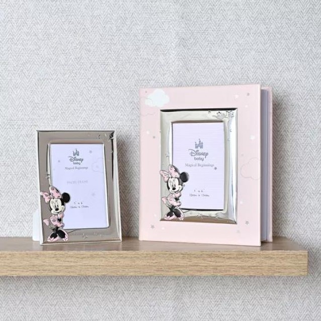 Disney Επάργυρη Κορνίζα 10x15cm Minnie