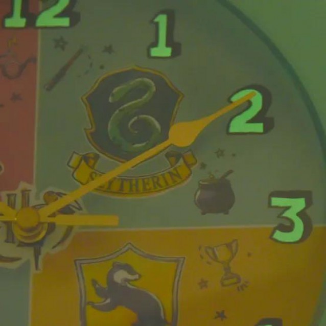 Harry Potter Ρολόι Τοίχου House Crests
